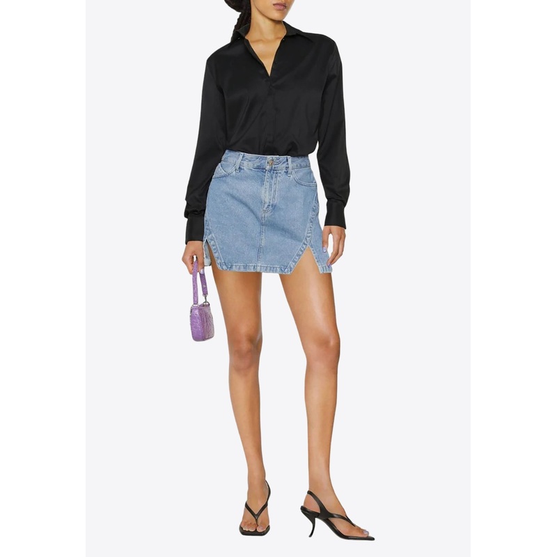 London Shirt-Style Bodysuit