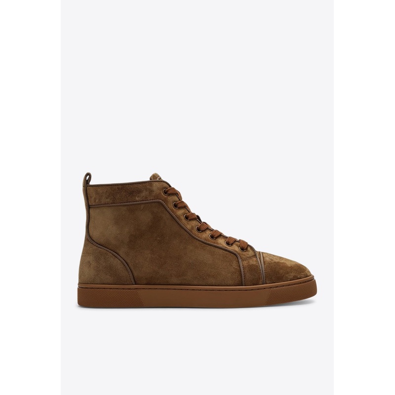 Louis High-Top Suede Sneakers