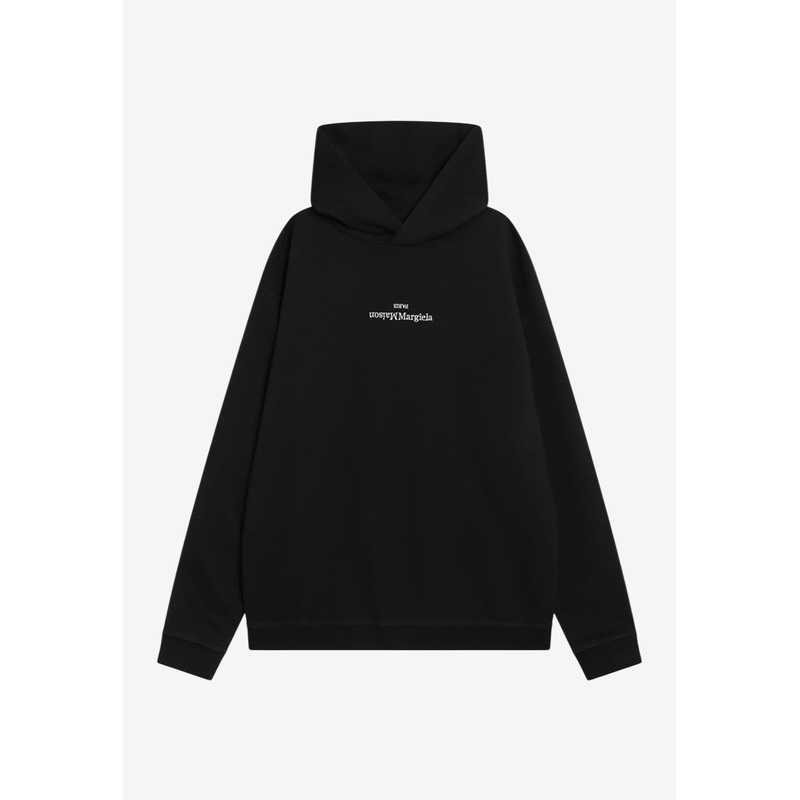 Reversed Logo Hooded Sweatshirt