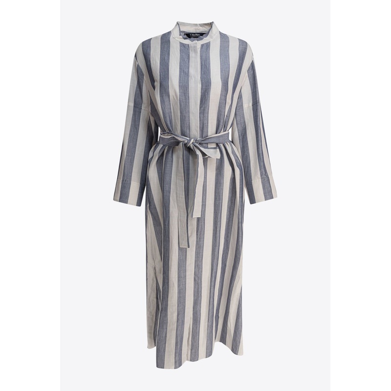 Rima Striped Midi Dress