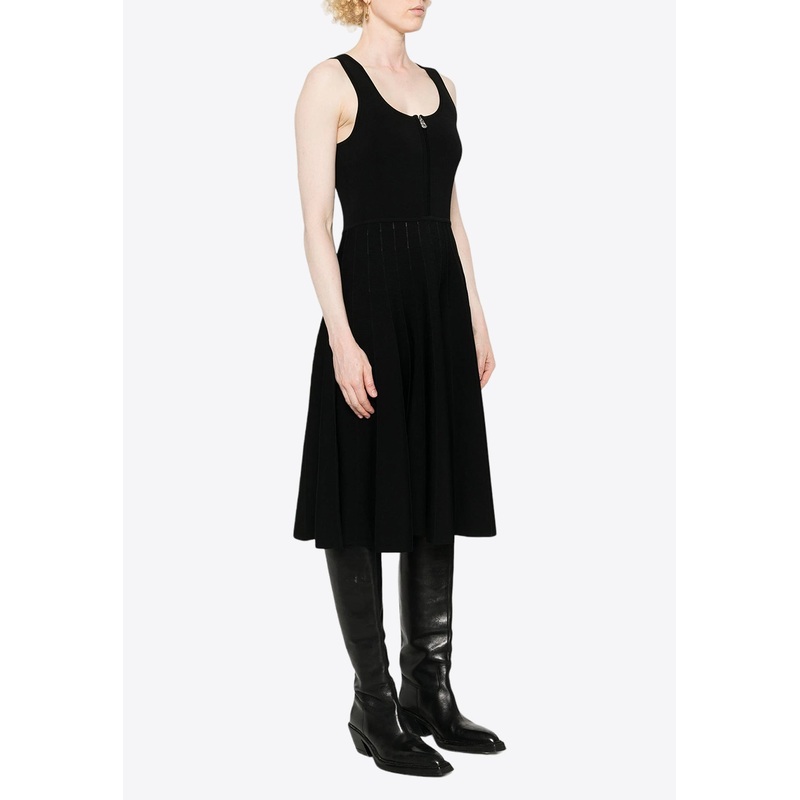 Sleeveless Flared Dress