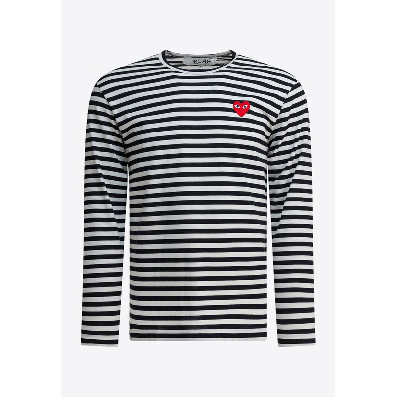 Striped Long-Sleeved T-shirt