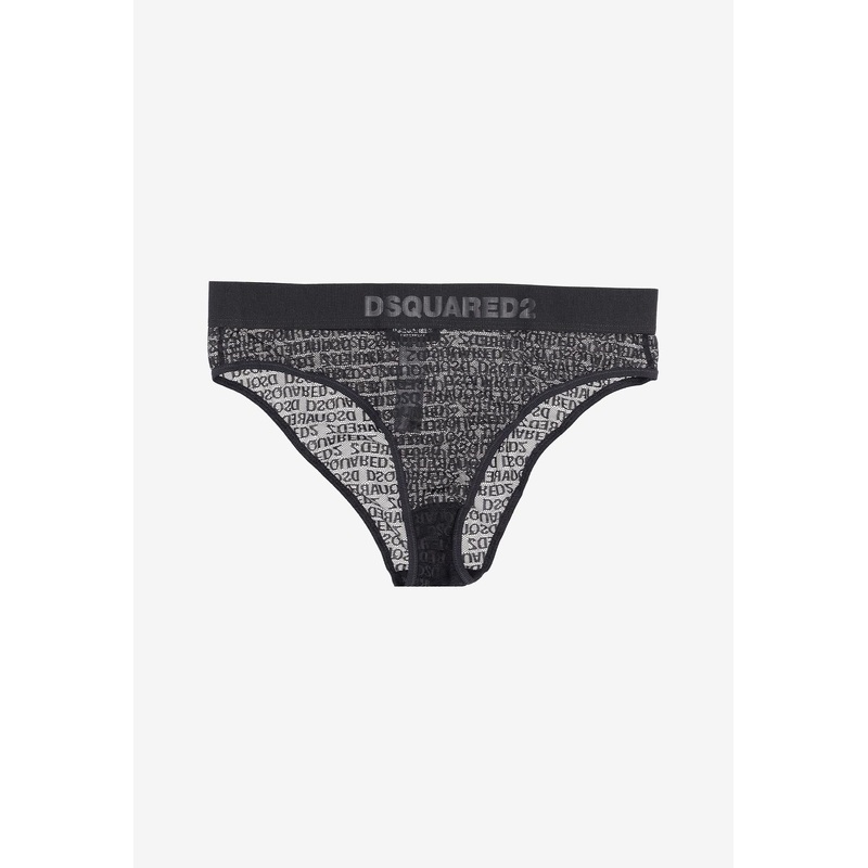 All-Over Logo Sheer Underwear