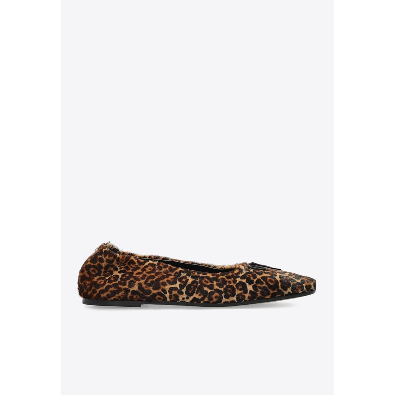 Amy Leopard Print Ballet Flats