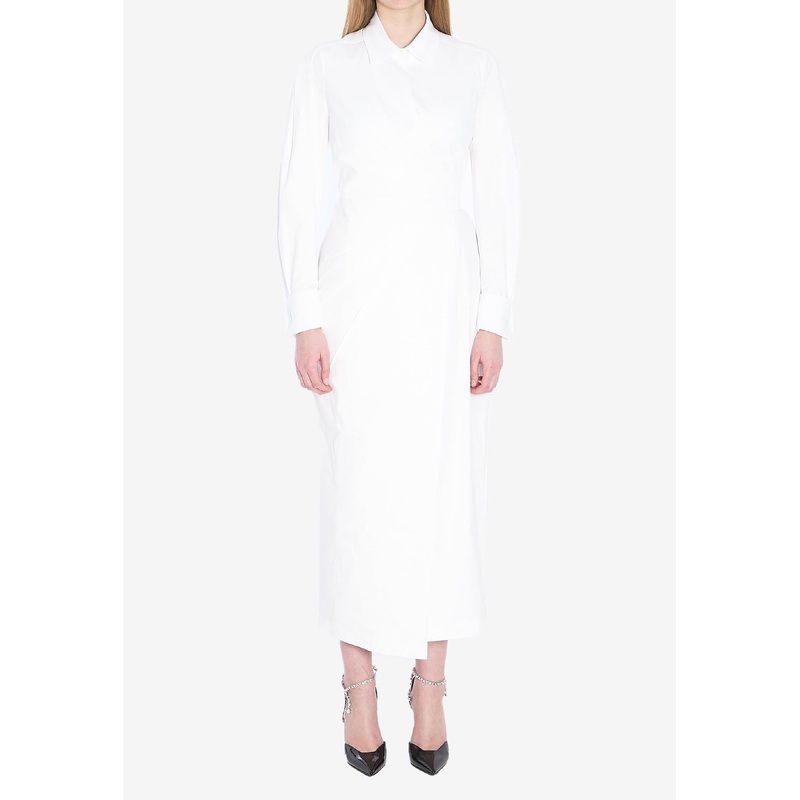 Balzac Long-Sleeved Midi Shirt Dress