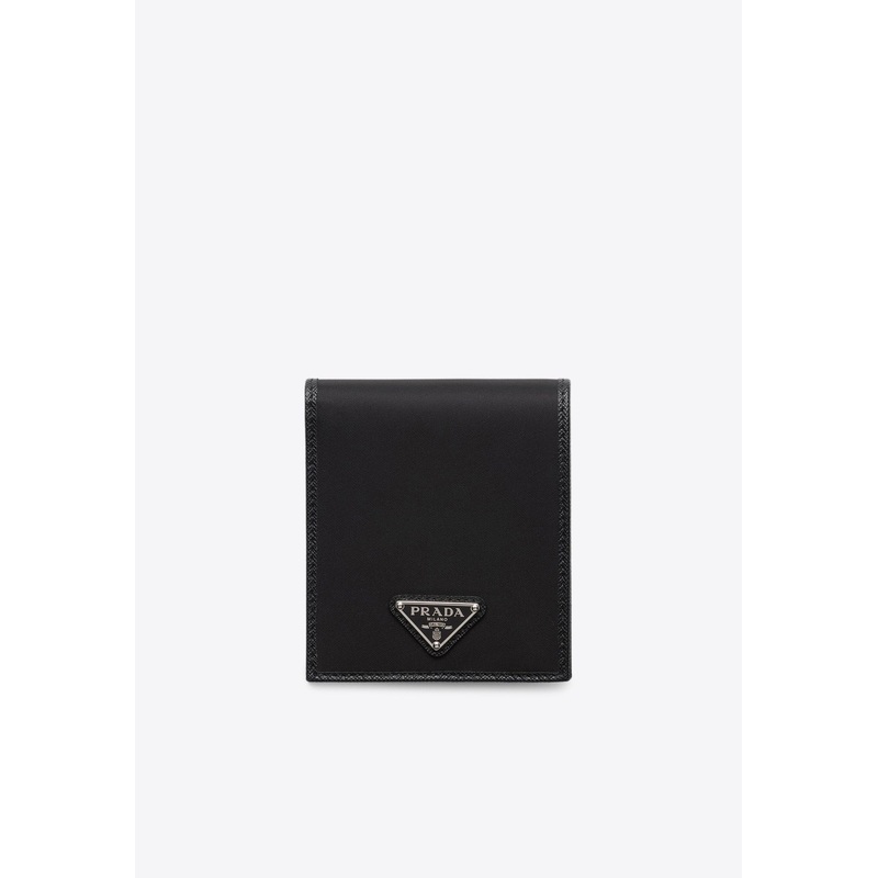 Bi-Fold Logo Re-Nylon Wallet