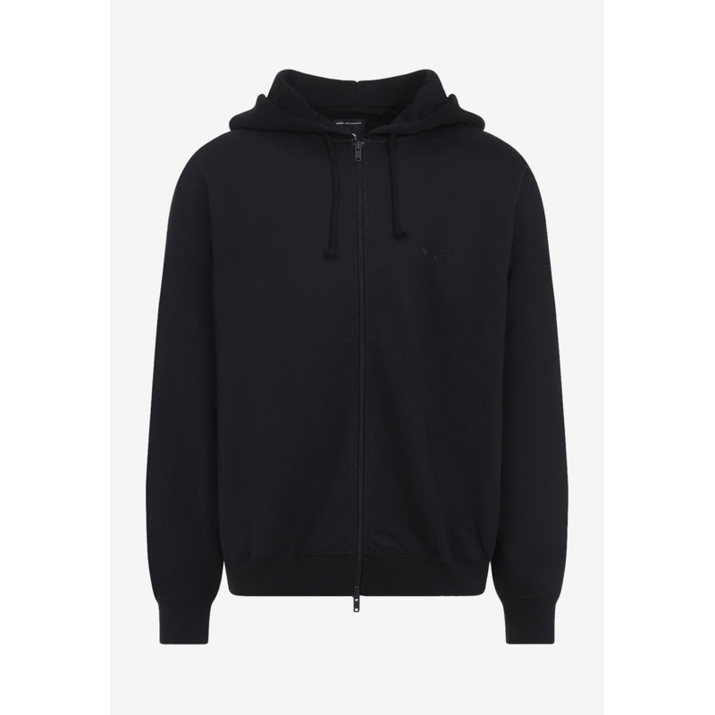 Brushed Terry Zip Hooded Sweatshirt