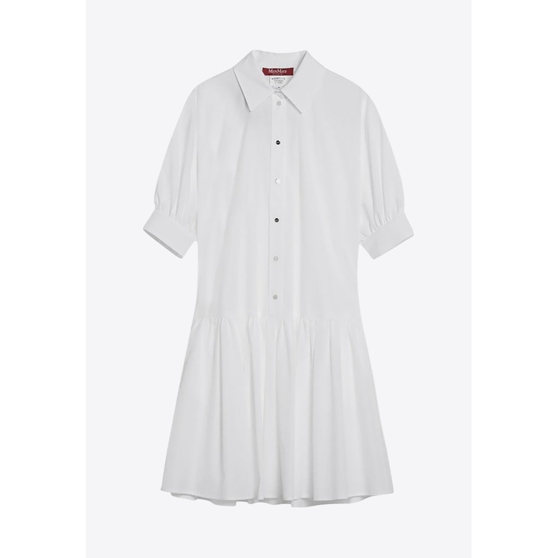Caronte Mini Poplin Shirt Dress