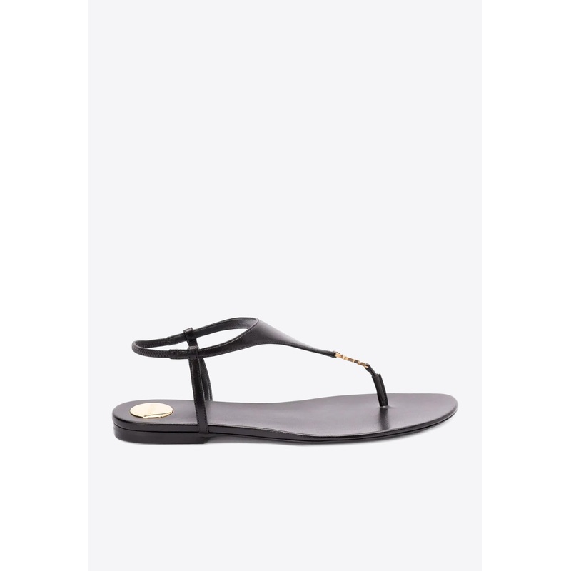 Cassandre Leather Thong Sandals