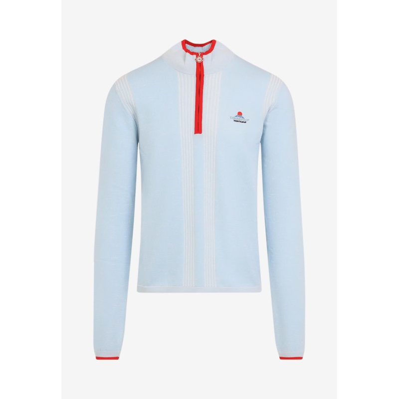 Half-Zip Knitted Sweater