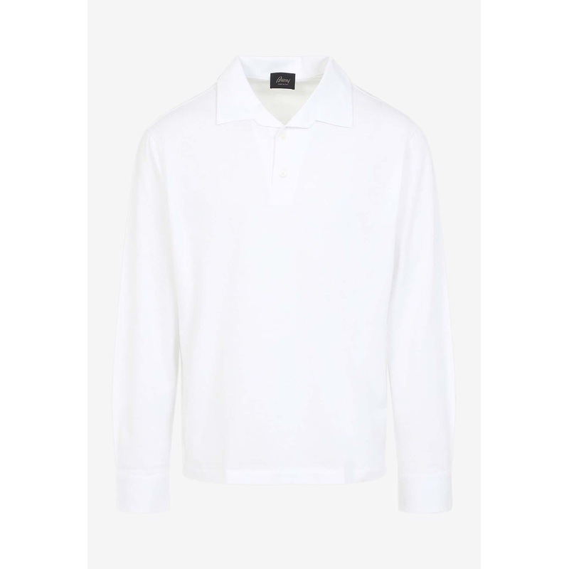 Long-Sleeved Polo T-shirt