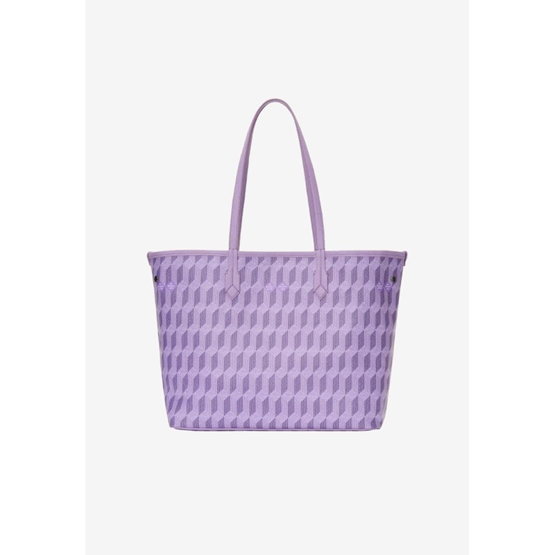 No. 47 Monogram Coated Canvas Tote Bag