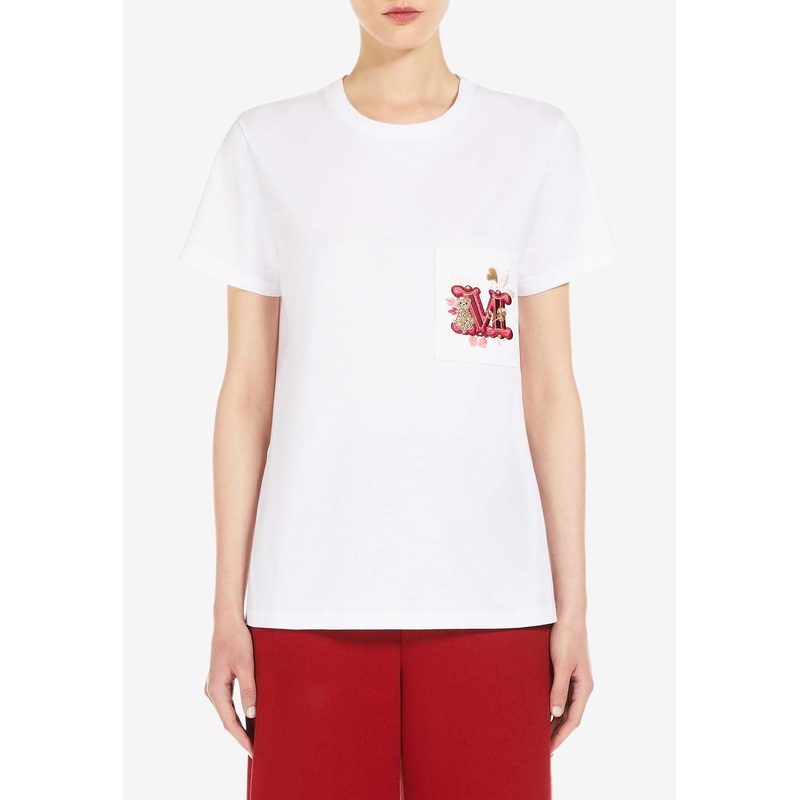 Nunzio Monogram Crewneck T-shirt