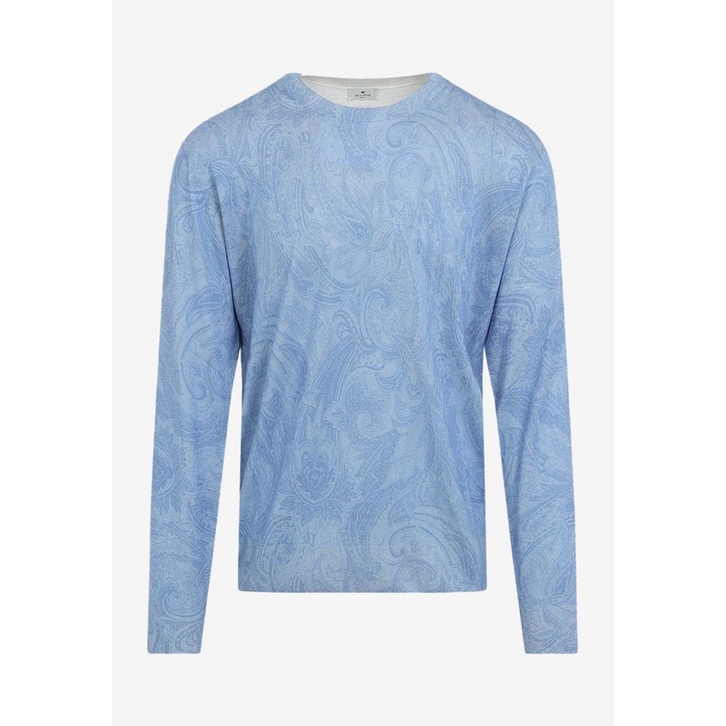 Paisley Crewneck Sweater