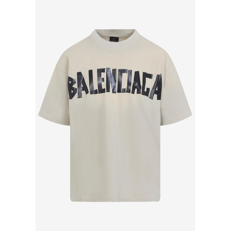 Tape Logo Crewneck T-shirt