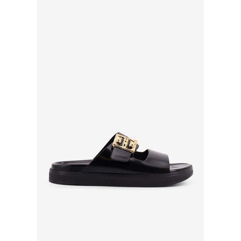 4G Liquid Leather Slides