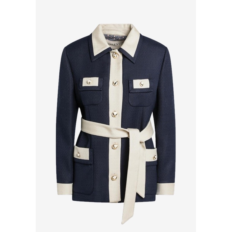 Caban Belted Short Coat