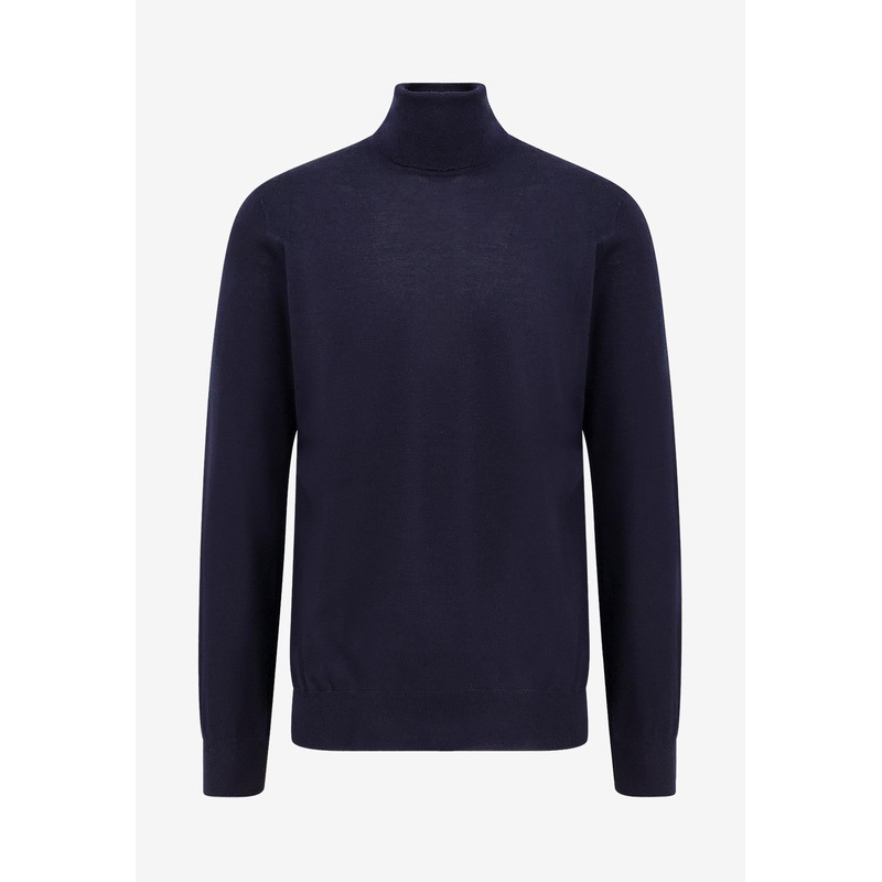 Cashmere-Blend High-Neck Sweater