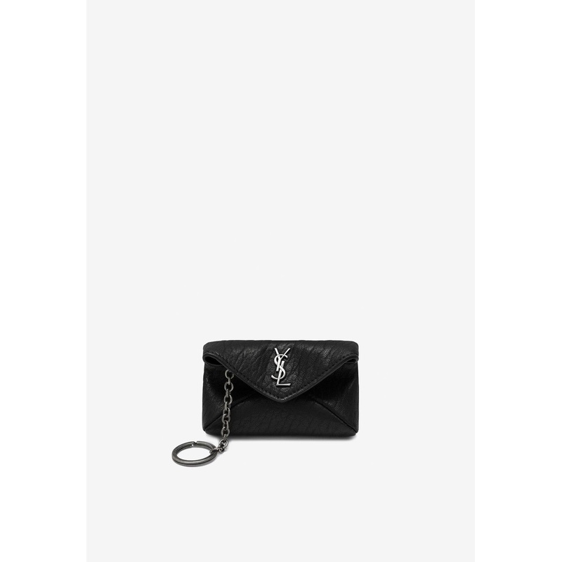 Cassandre Envelope Leather Keychain