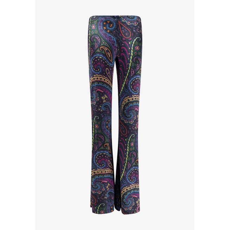 Chenille All-Over Pattern Pants