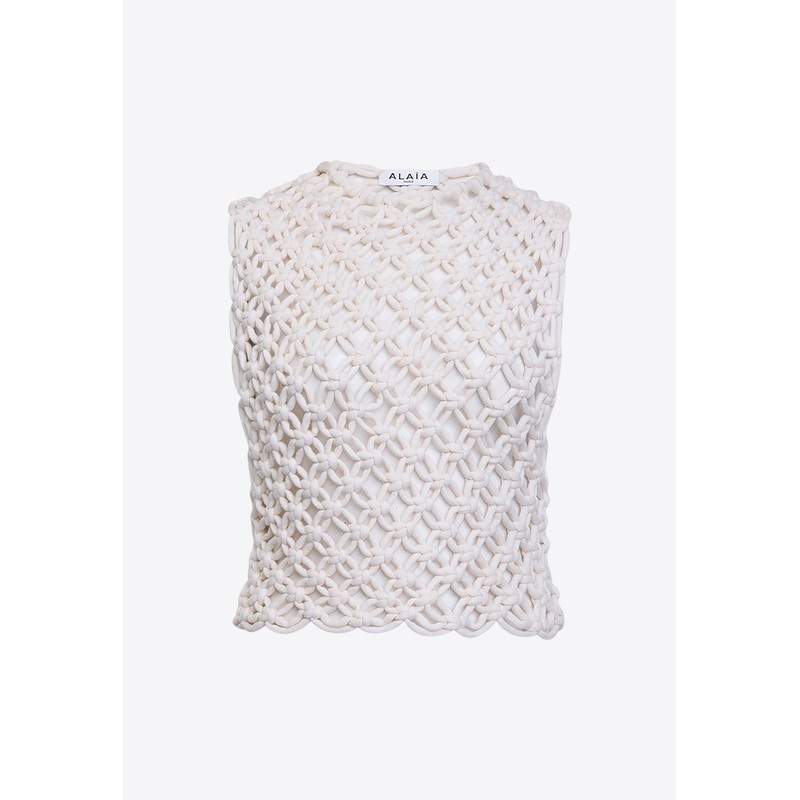 Knotted Sleeveless Tank Top