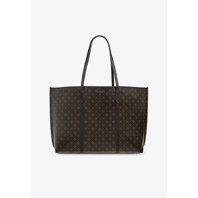 Large Perry Coated Canvas Tote Bag