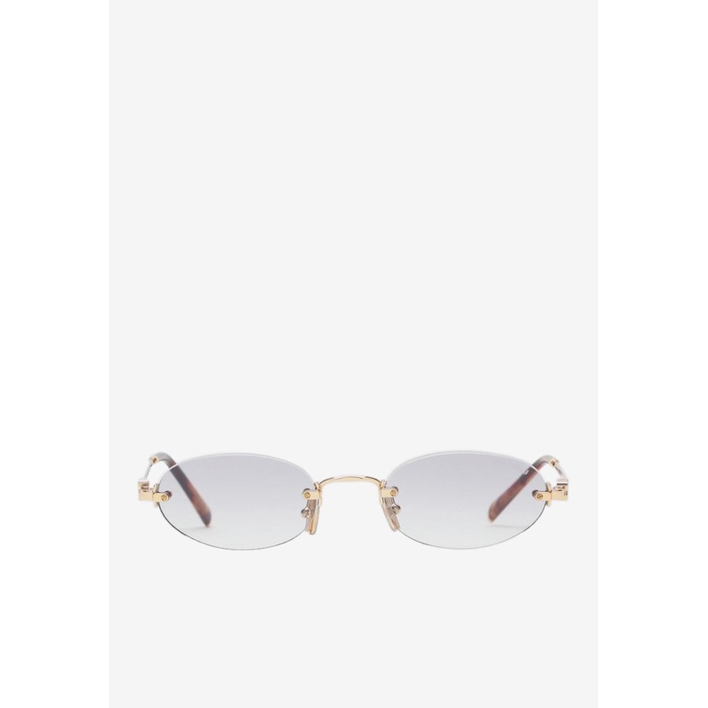 Logo Oval Sunglasses