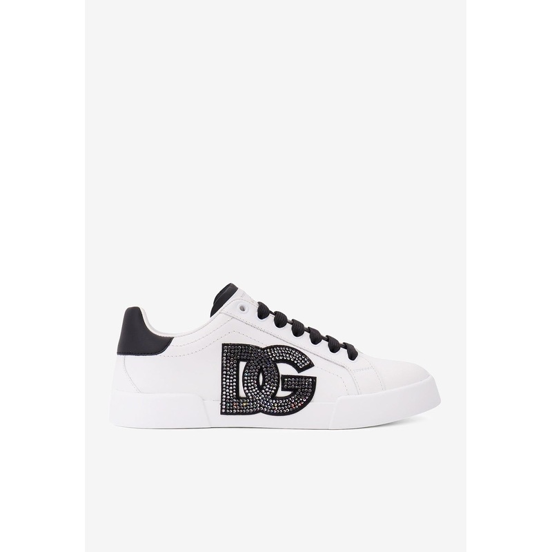 Portofino DG Logo Low-Top Sneakers