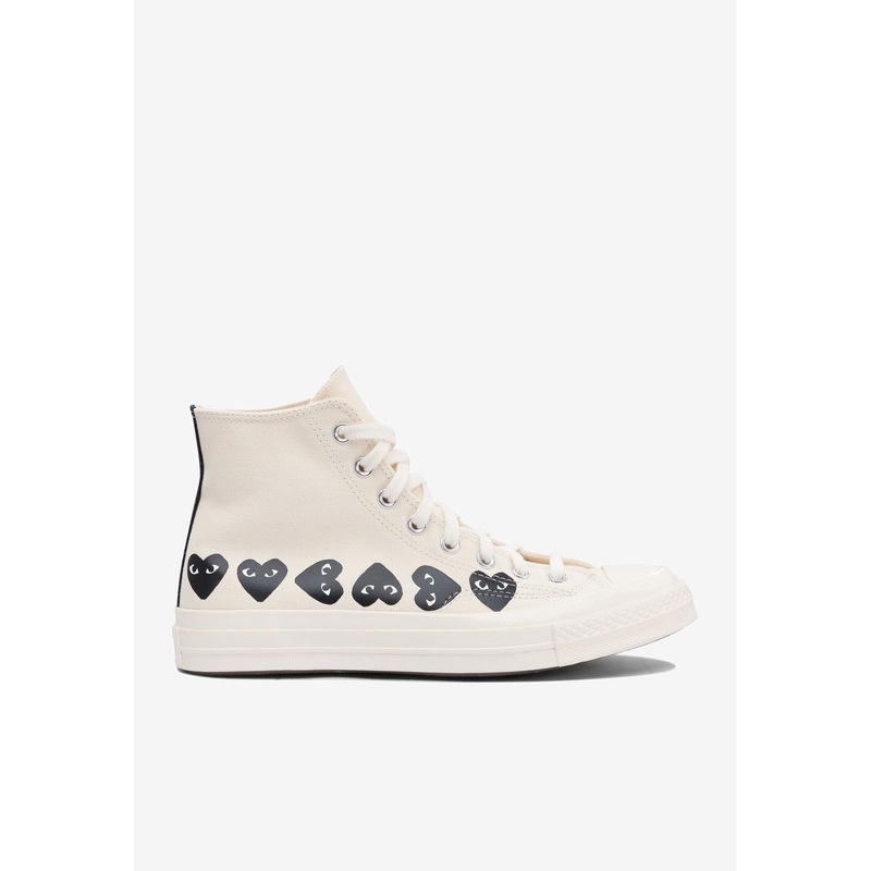 X Converse Chuck 70 Hearts High-Top Sneakers