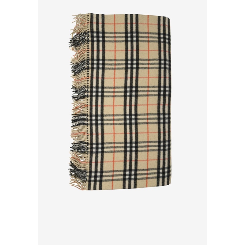 Cashmere Checked Shawl