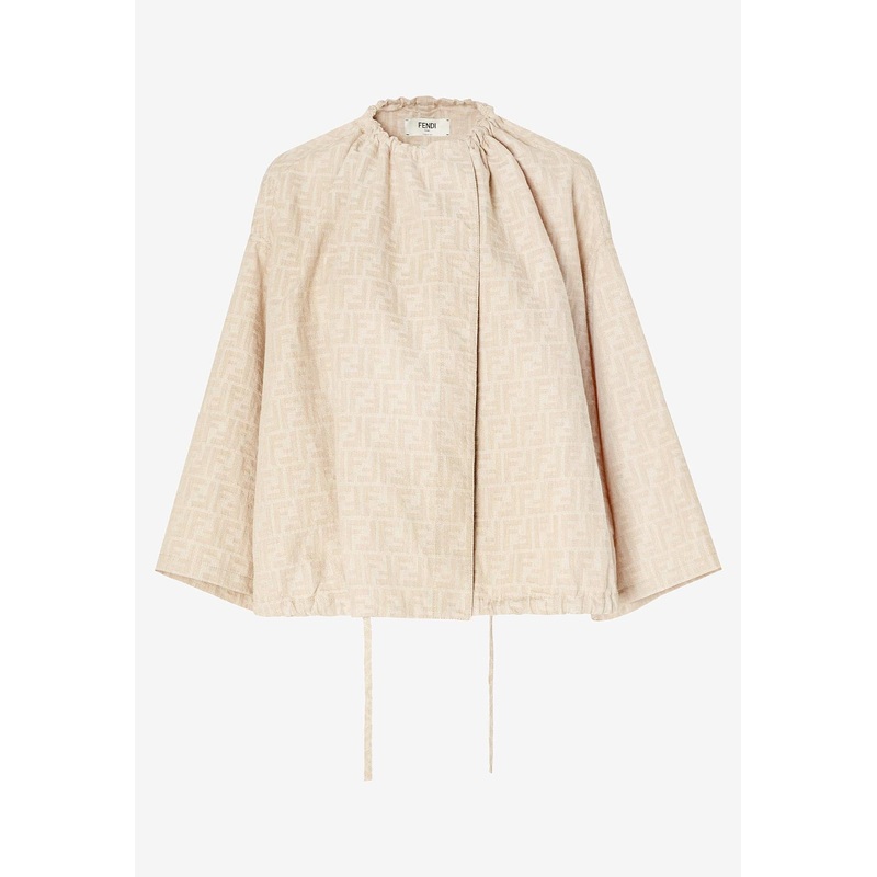 FF Monogram Denim Jacket