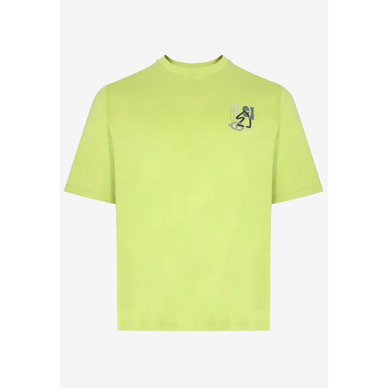 "H Puzzle" Print T-shirt