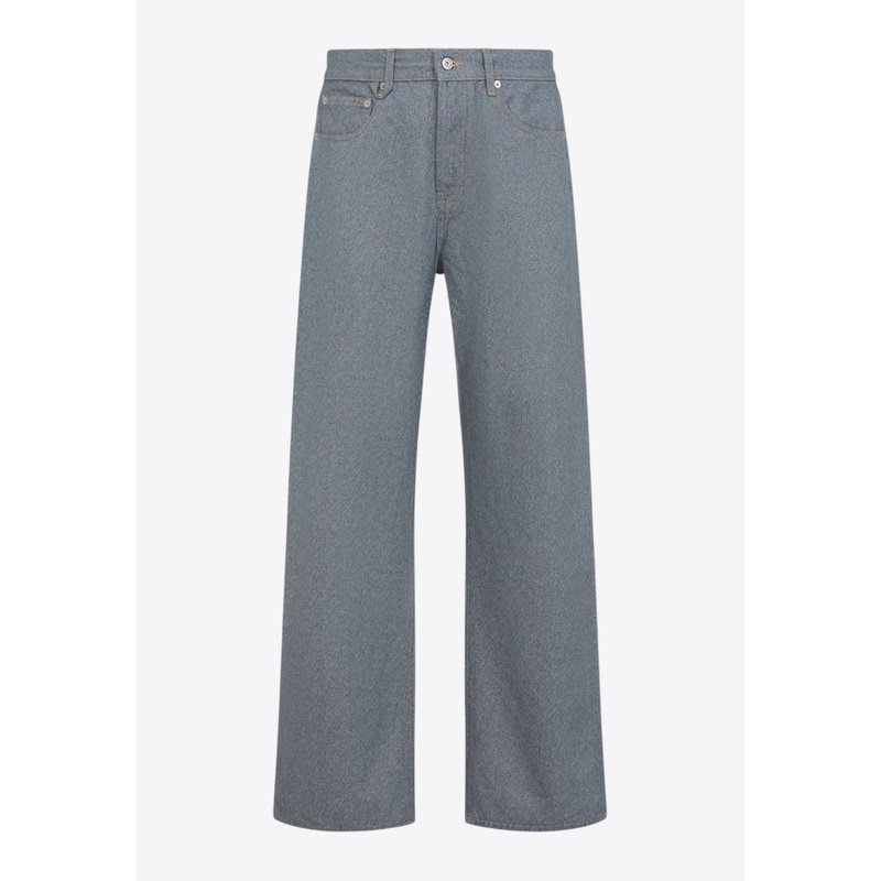 Le De-Nmes Droit Wide-Leg Jeans