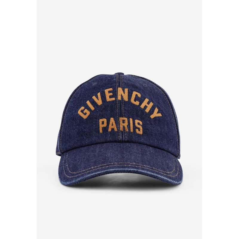 Logo Denim Baseball Cap