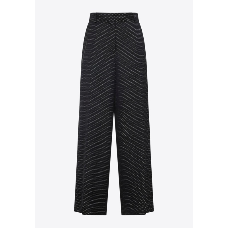 Penn Wide-Leg Tailored Pants