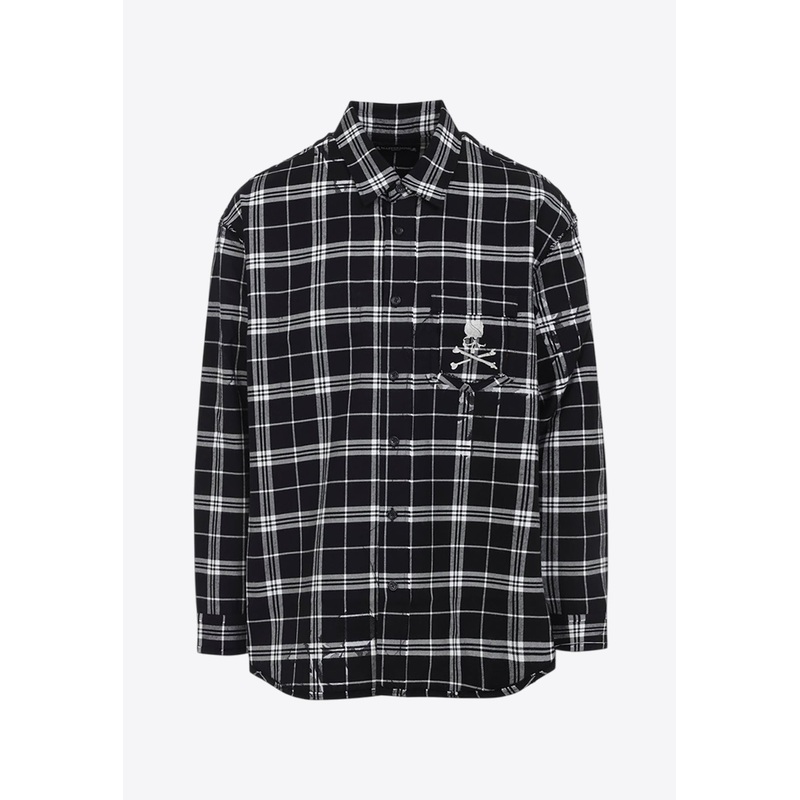 Plaid Check Reversible Shirt