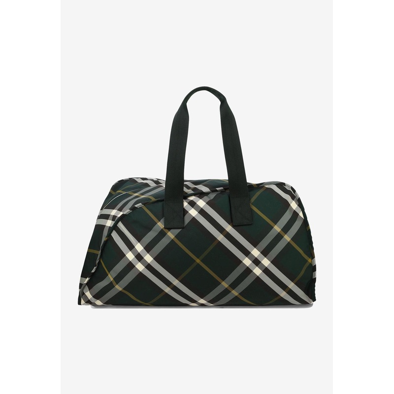 Shield Checked Travel Bag