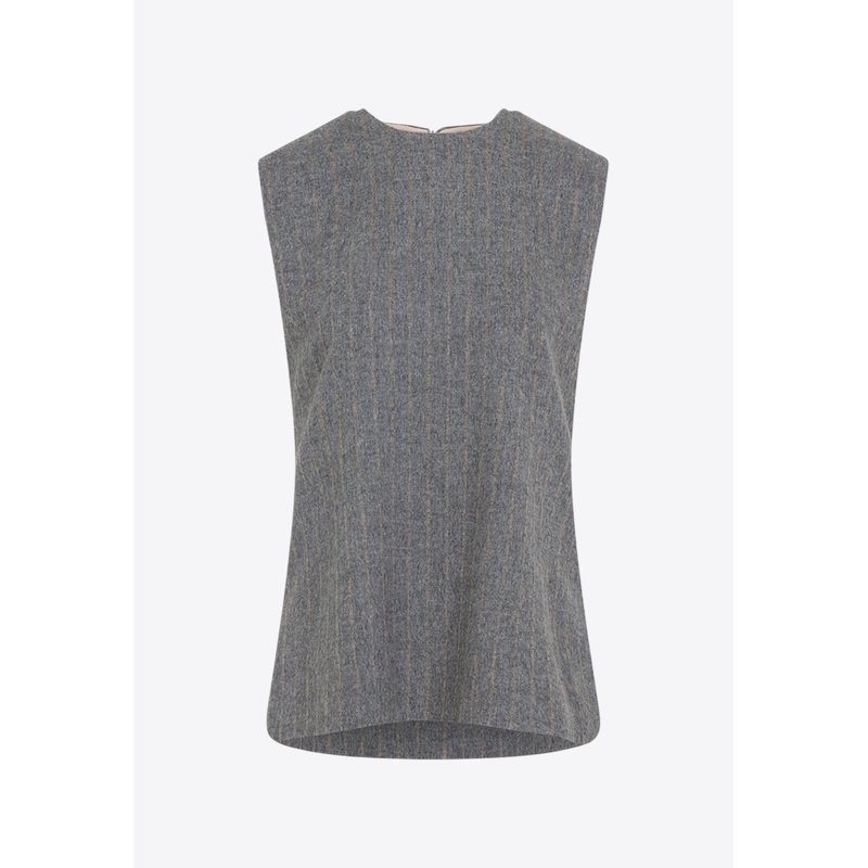 Sleeveless Ribbed Top
