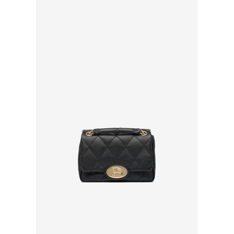 Small Strand Quilted Leather Crossbody Bag