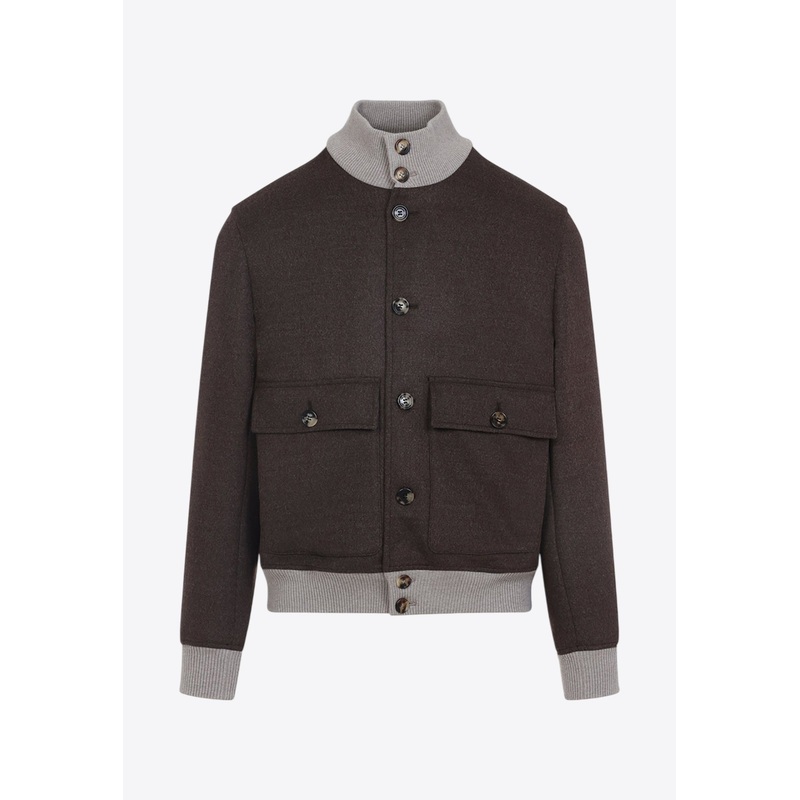 Wool Bomber Jacket