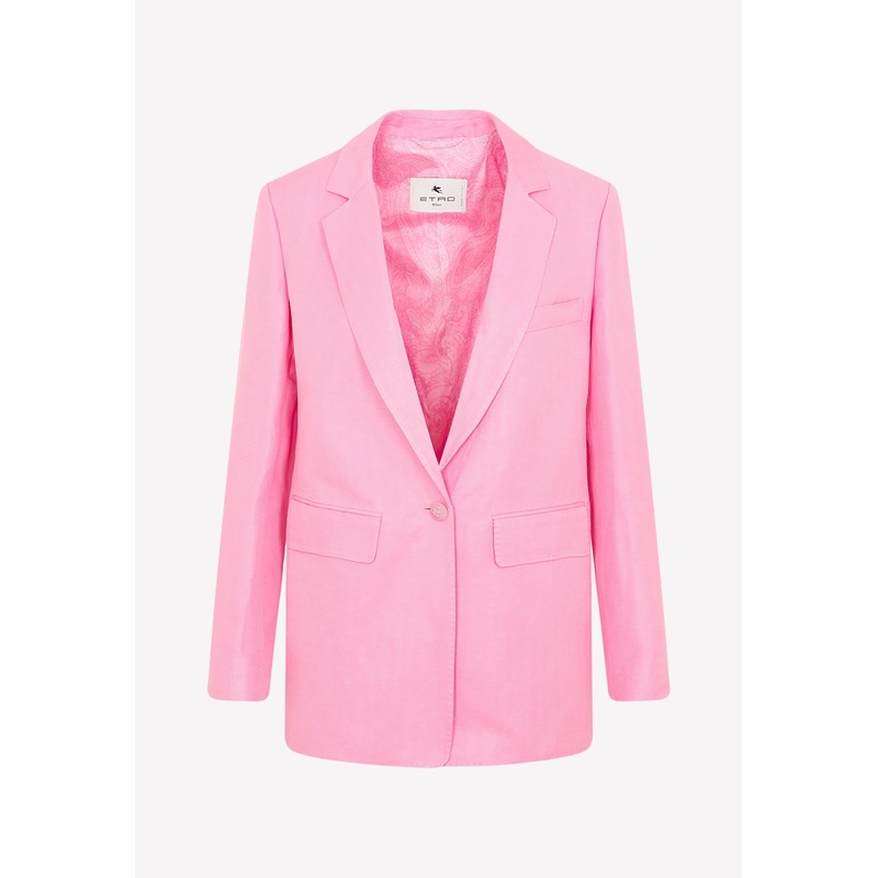 Fuji Single-Breasted Blazer