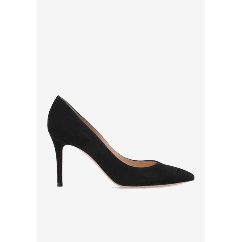 Gianvito 85 Leather Pumps