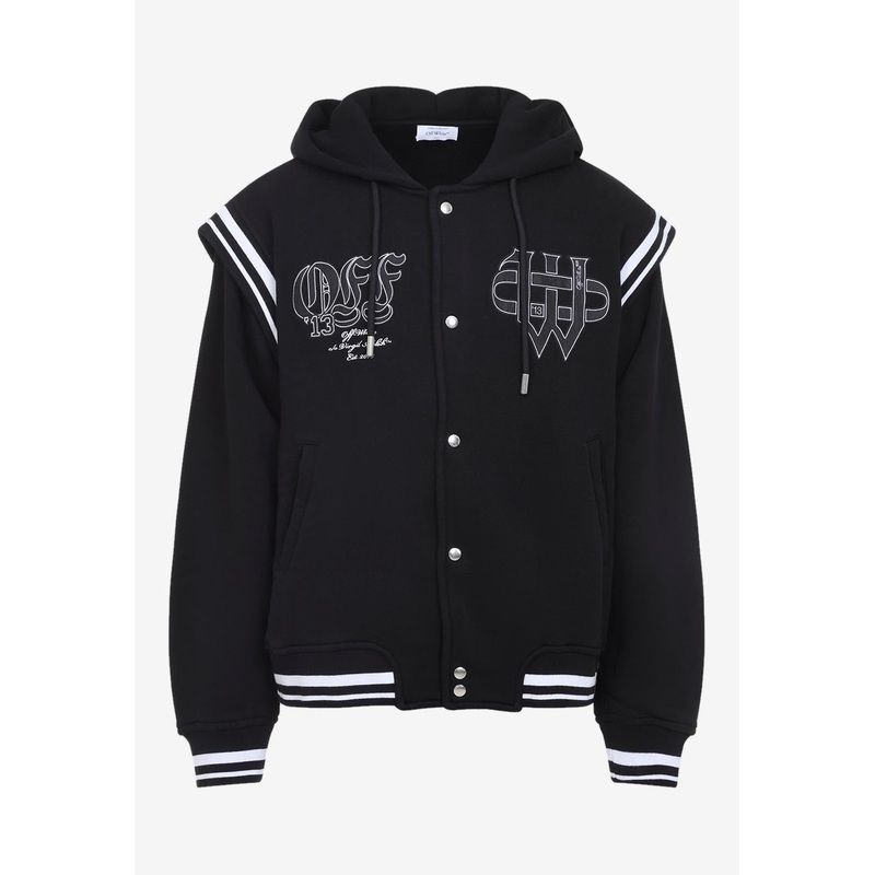 Gothic Fleece Varsity Jacket