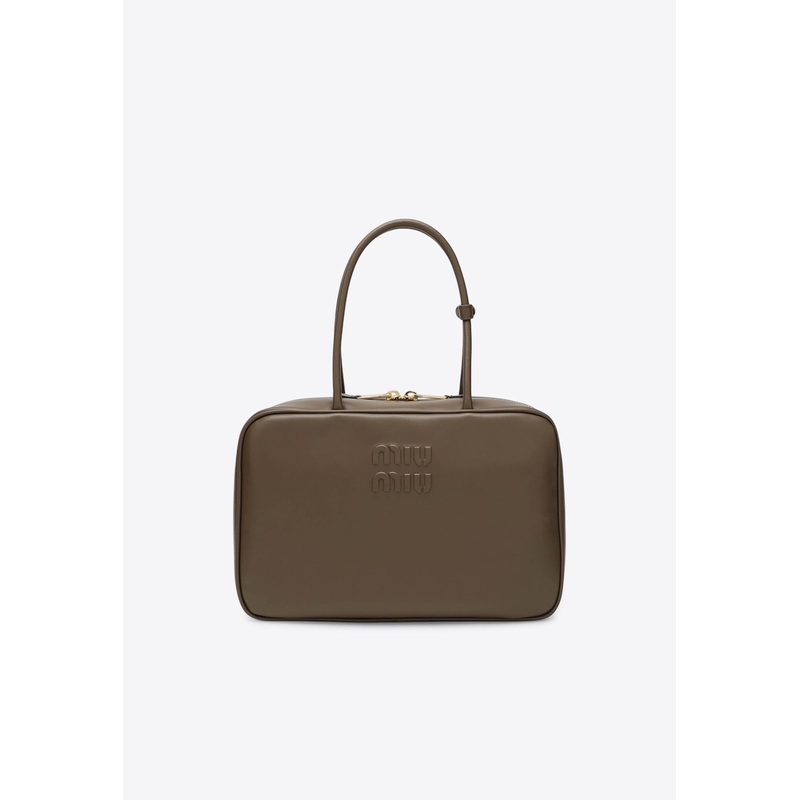 Large Beau Leather Shoulder Bag