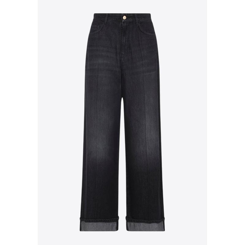 Lusso Wide-Leg Jeans
