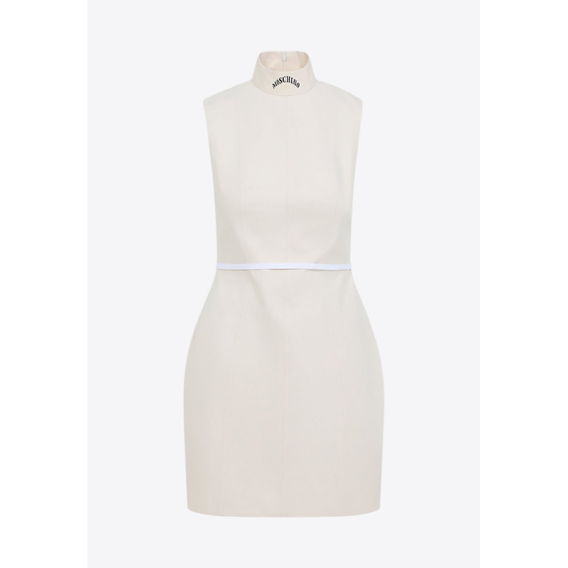 Mini Dress with Logo-Print