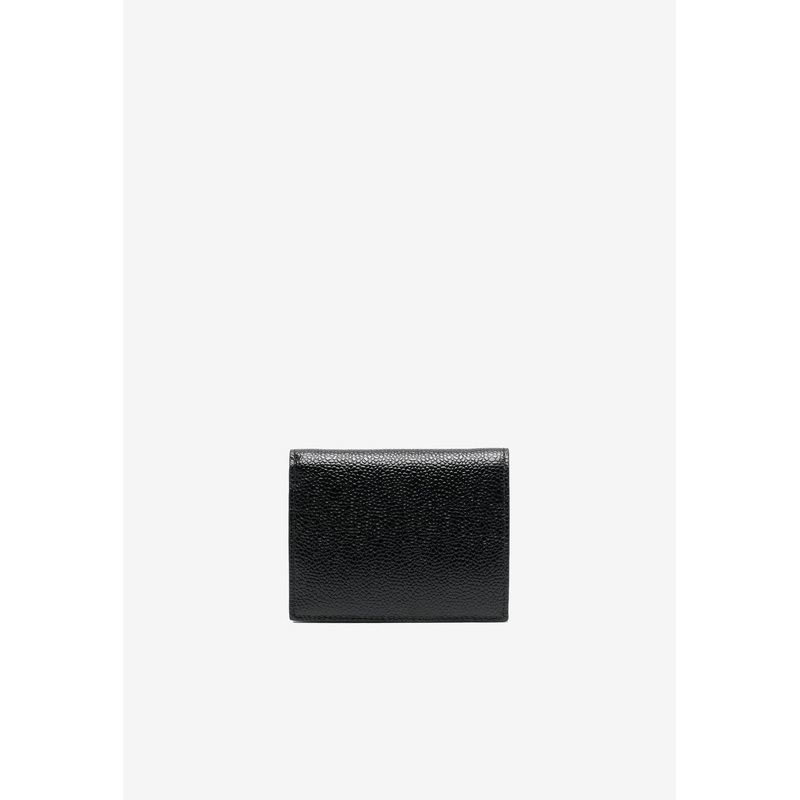 Pebbled Leather Bi-Fold Wallet