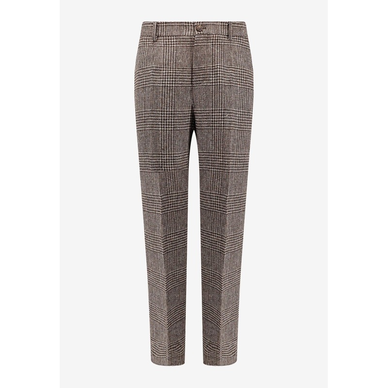 Prince of Wales Tailored Pants