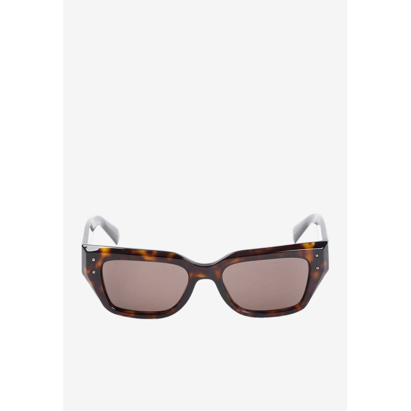 Rectangular Acetate Sunglasses