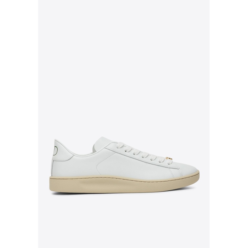 Royco Leather Lace-Up Sneakers
